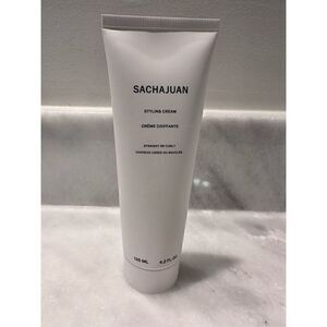 NWT Sachajuan Straight Or Curly White Styling Hair Cream 4.2fl oz
